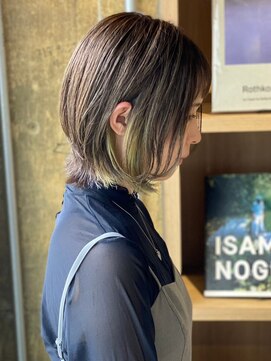 リブロ(liblo) ボブウルフ × インナーカラー【liblo】