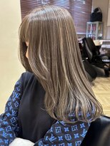 ヒビヲ(HIBIO)&nbsp;脱白髪染めハイライトカラー 白髪ぼかし 白髪染め ブリーチ 30代