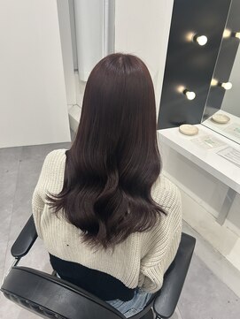 エトバイイオエ(et by ioe) 黒髪/ボブルフ/ネビージュ/小顔/ワンレン/髪質改善/グレージュ