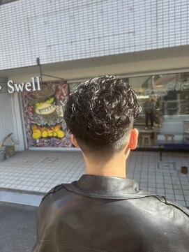 スウェル 船橋店(Swell) #カルマパーマ#ベリーショート#ダークアッシュ#ニュアンスパーマ