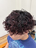 スウェル 千葉店(Swell)&nbsp;赤髪×緩めプードル