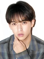 オーシャントーキョー(OCEAN TOKYO) シースルーマッシュツーブロック刈り上げラウンドマッシュ韓国