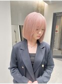 ホワイトピンク/ピンクカラー/名古屋美容院