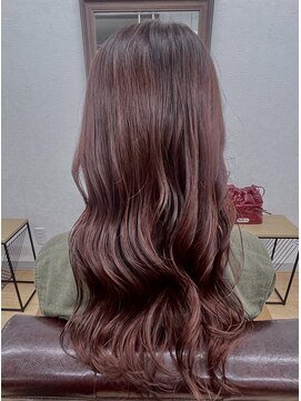 ヒマル 学芸大学(Himaru) ピンクブラウン大人かわいい/ハイライト/イルミナカラー