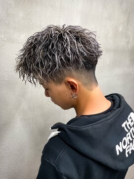 ダズルヘアーエイチ(DAZZLE hair H) ホワイトメッシュ+ツイスパメッシュ