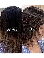 エン(en.)&nbsp;○根元が伸びても気にならないプレイングカラー