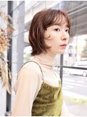 ウルフカット/くびレイヤー/ウェットへア/センター北