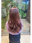 ブリーチ無しpink lilac