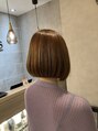 アーサス バイ ヘッドライト 御殿場店(ursus by HEADLIGHT)&nbsp;ハイトーンボブアイロンサクッと入れたらバッチリ(^^)