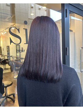 シオ ヘアー デザイン(Sio. hair design) ワインレッド！