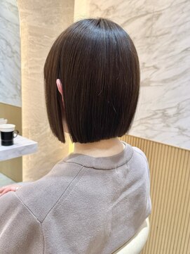 ロンド エスポワール 錦糸町(Lond espoir) ◯イメチェン外ハネボブ美髪ワイドバングミディアム縮毛矯正2
