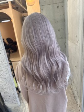 ラニヘアサロン(lani hair salon) ミルクティーベージュ/ブリーチ/ハイトーン/ダブルカラー