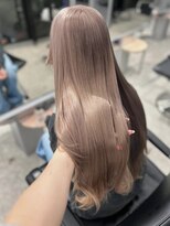 ペレ アネックス 大阪梅田茶屋町店(PELE ANNEX) くびれヘア/アプリコットオレンジ/夏のヘアアレンジ/梅田