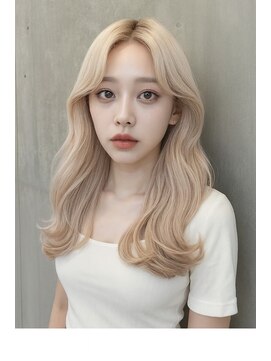 カプロセッテ(Capullo. de Sette.) 韓国風×ハイトーン　羽根エクステ