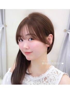 ビュー フクオカ(VIEW FUKUOKA) 髪質改善/レイヤーカット/ミディアム/顔まりカット