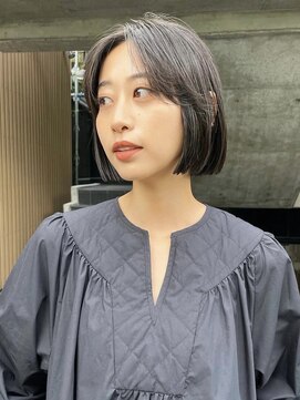 スク(SUKU) ミニボブ×地毛風カラー