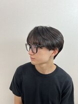 ステージ(STAGE)&nbsp;ダウンパーマ　ニュアンスパーマ　センターパート