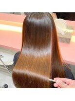 ロンドガーネット 池袋(Lond garnet)&nbsp;ミニウルフレイヤーカット顔周り前髪韓国ミディアムロング/池袋