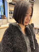 フレーム なんば店(FRAME) ▲内巻き仕上げボブ