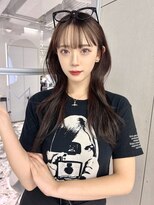 ジーナ 名駅(XENA.)&nbsp;マロンベージュ/韓国風/セミロング/姫カットレイヤー★14