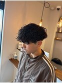 メンズ×動きが出るパーマ
