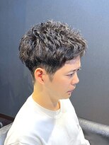 ビーダンディー(Bee dandy)&nbsp;ビジネスツーブロック ベリーショート 束感ニュアンスパーマ