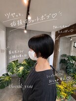 エムドットヘアーサロン(M. hair salon)&nbsp;【栗本浩司】大人のショートボブ