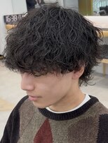 ノードオム 栄(NODE HOMME)&nbsp;シャドウパーマニュアンスパーマ波巻きスパイラルパーマ名古屋栄