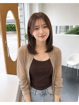 ビーアップヘアー(be:up hair)&nbsp;髪質改善×地毛風縮毛矯正ミディ