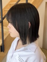 レリコ ニド(Relico-nid) 髪質改善20代30代 小顔顔まわりタッセルボブ