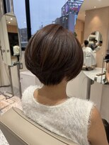 オン キャナルシティ博多前店(on) 【吉井】レイヤーボブ/ベージュブラウン/ボブ/30代