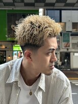 ヒロギンザ 難波店(HIRO GINZA) テーパーフェードスパイキーショート
