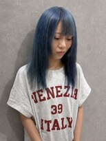 サーカス 町田(circus)&nbsp;ブリーチ2回で作るターコイズブルー