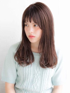 ルティア(Lutia) ゆるふわウェーブ オン眉 とろみカラー