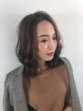 ロンドアベニール 北千住(Lond avenir) 20.30.40代◎ひし形ミディアムレイヤー　担当本田