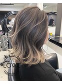 【LOWEなつみ】ハイライトグラデーションカラーネオウルフ