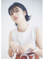 ハイジア(hygea)&nbsp;[hygea]外ハネ　切りっぱなしワンレンボブ[薬院/警固]