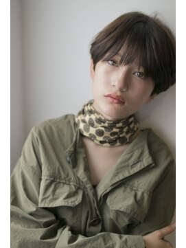 リト 自由が丘(Lit.) 【Lit.】厚めバングマッシュショート【担当YUKINA】