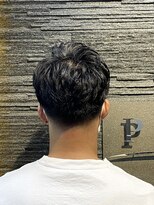 プレミアムバーバー 目黒店(PREMIUM BARBER produce by HIRO GINZA)&nbsp;ツーブロック自然パーマスタイル