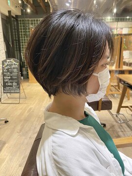 ヴァンクシー バイ ルナ(VANKCY by Luna) 黒髪/グレーベージュ/レイヤーロング/前髪パーマ/向ケ丘遊園