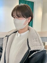 フィルムス 新宿(FILMS)&nbsp;黒髪/オリーブグレー/小顔/ココアベージュ/ボブ/新宿