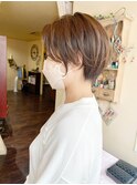 立体感のある束感ショート☆
