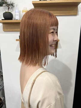 ワク(WAKU) hikari style No.13　切りっぱなしボブ