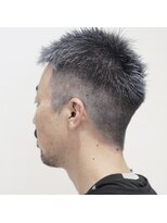 ヘアラボコイル(Hair lab coil) 【HairLab.coil】白髪風イケおじモヒカン