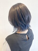 #BLUEインナーカラー
