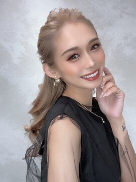 アルマバイロサ(ALMA by ROSA) 簡単ヘアアレンジ ハーフアップ 担当SE-YA