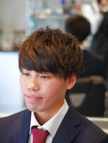 グットルーズトウキョウ(GOOD LOOSE TOKYO) ツーブロックショート束感マッシュビジネスバーバー大人