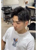 アップバングショート