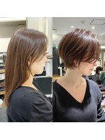 バンプ ギンザ(BUMP GINZA)&nbsp;《30.40.50代》似合わせふんわりショートボブ【ERIKA】