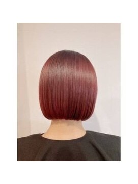 ケア バイ ノッシュ 天神大名(CARE by NOSH) 【Nosh】ボブ×ピンク